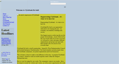 Desktop Screenshot of clydebankrebuilt.co.uk